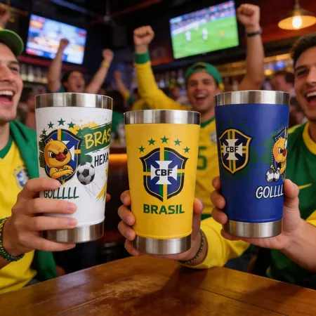 Copo Térmico Brasil